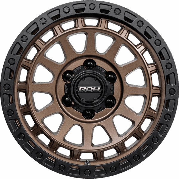 LC71/LC76/LC78/LC79 (16X9) 5x MATT BLACK BRONZE ASSAULT WHEELS (6/139) -12 / -59 OFFSET