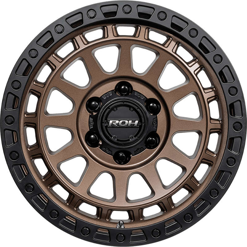 LC71/LC76/LC78/LC79 (16X9) 5x MATT BLACK BRONZE ASSAULT WHEELS (6/139) -12 / -59 OFFSET