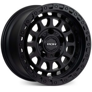 LC71/LC76/LC78/LC79 (17X9) RAID 5 MATT BLACK 5x ALLOY WHEELS (5/150) -12 / -59