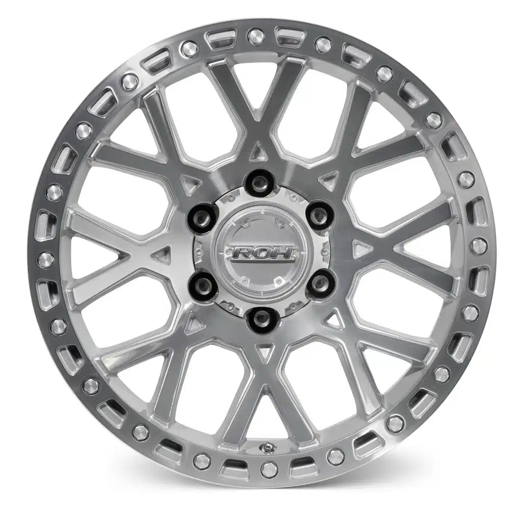 Hilux (17X9) 4x FULL MACHINED CRAWLER WHEELS (6/139) +12 OFFSET