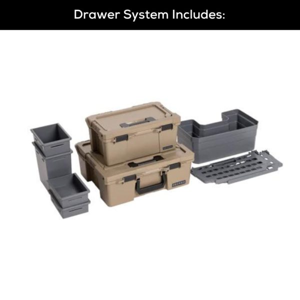 Sierra/Silverado 2500/3500 2020+ 6′ 9” DECKED DRAWER SYSTEM “wide” bed width V2
