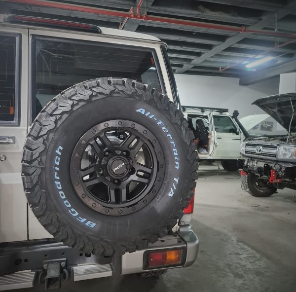 RANGER/RANGER RAPTOR/EVEREST (17X9) 4x Hammer Wheels (6/139) +25 OFFSET