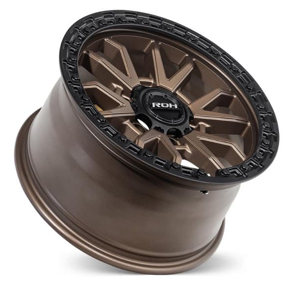 SILVERADO / SIERRA 1500 (17X9) RAID MATT BLACK BRONZE 4x ALLOY WHEELS (6/139) +12