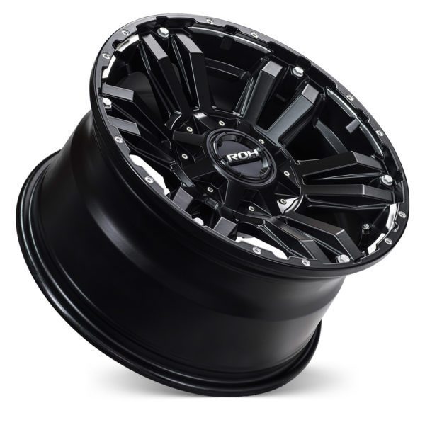 RANGER/RANGER RAPTOR/EVEREST (17X8) 4x MATT BLACK VAPOUR WHEELS (6/139.7) +30 OFFSET