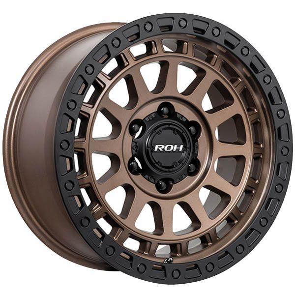 LC71/LC76/LC78/LC79 (16X9) 5x MATT BLACK BRONZE ASSAULT WHEELS (6/139) -12 / -59 OFFSET