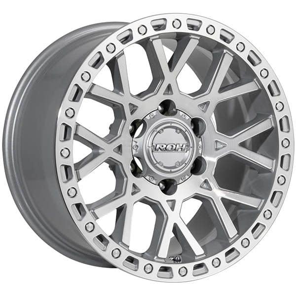 Hilux (17X9) 4x FULL MACHINED CRAWLER WHEELS (6/139) +12 OFFSET