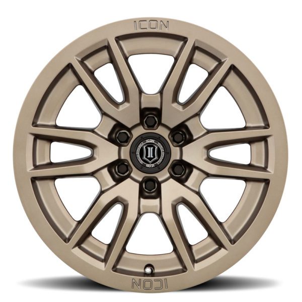 BRONCO (17×8.50) 4x VECTOR6 BRONZE 6×5.5″ (0 OFFSET)