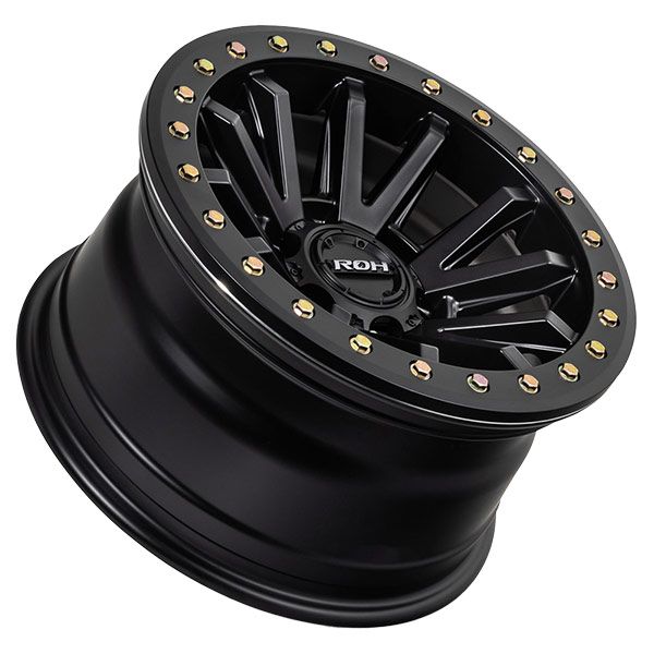 Y61 (17X9) 5x Zullo Matte Black wheels HYBRIDLOCK (6/139) -12 OFFSET